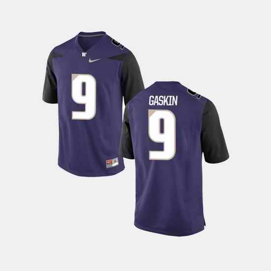 Men Washington Huskies Myles Gaskin College Football Purple Jersey